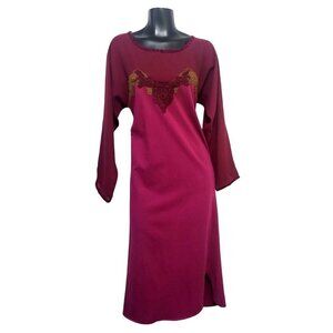 Vintage VICTORIA'S SECRET Nightgown Sheer & Lace Night Dress